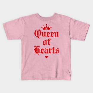 Queen of Hearts Kids T-Shirt